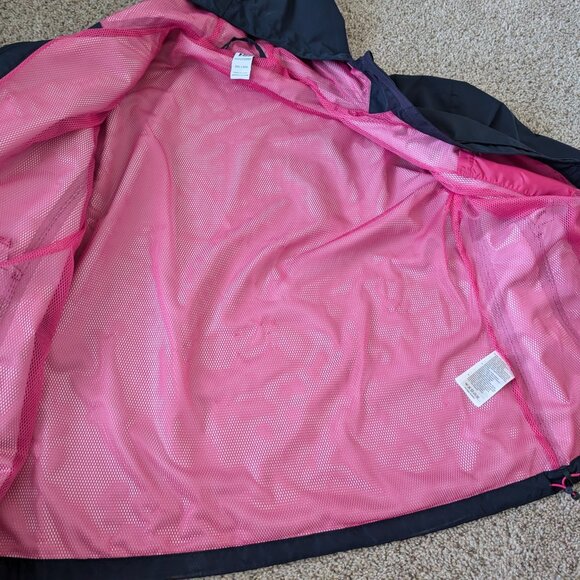 EUC Helly Hansen Navy/Pink Rain Shell/Jacket, size 3XL - Picture 6 of 8